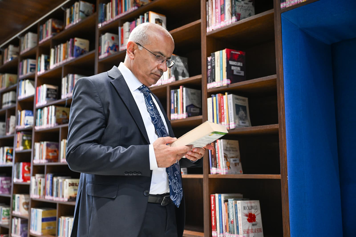 Başkan Er: Bölgenin en büyük kütüphanesi perşembe gününden itibaren hizmet verecek