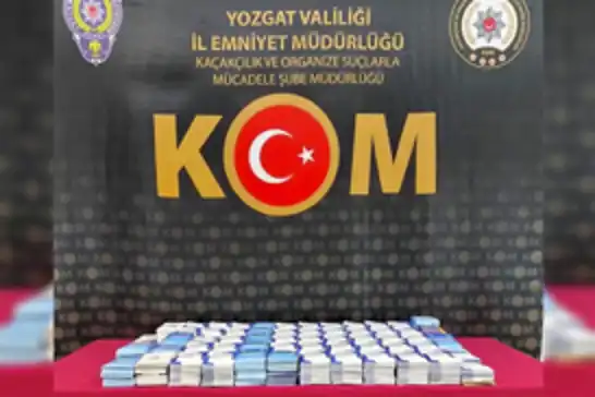 Yozgat’ta operasyon: 2 bin 362 yurt dışı menşeli SIM kart ele geçirildi