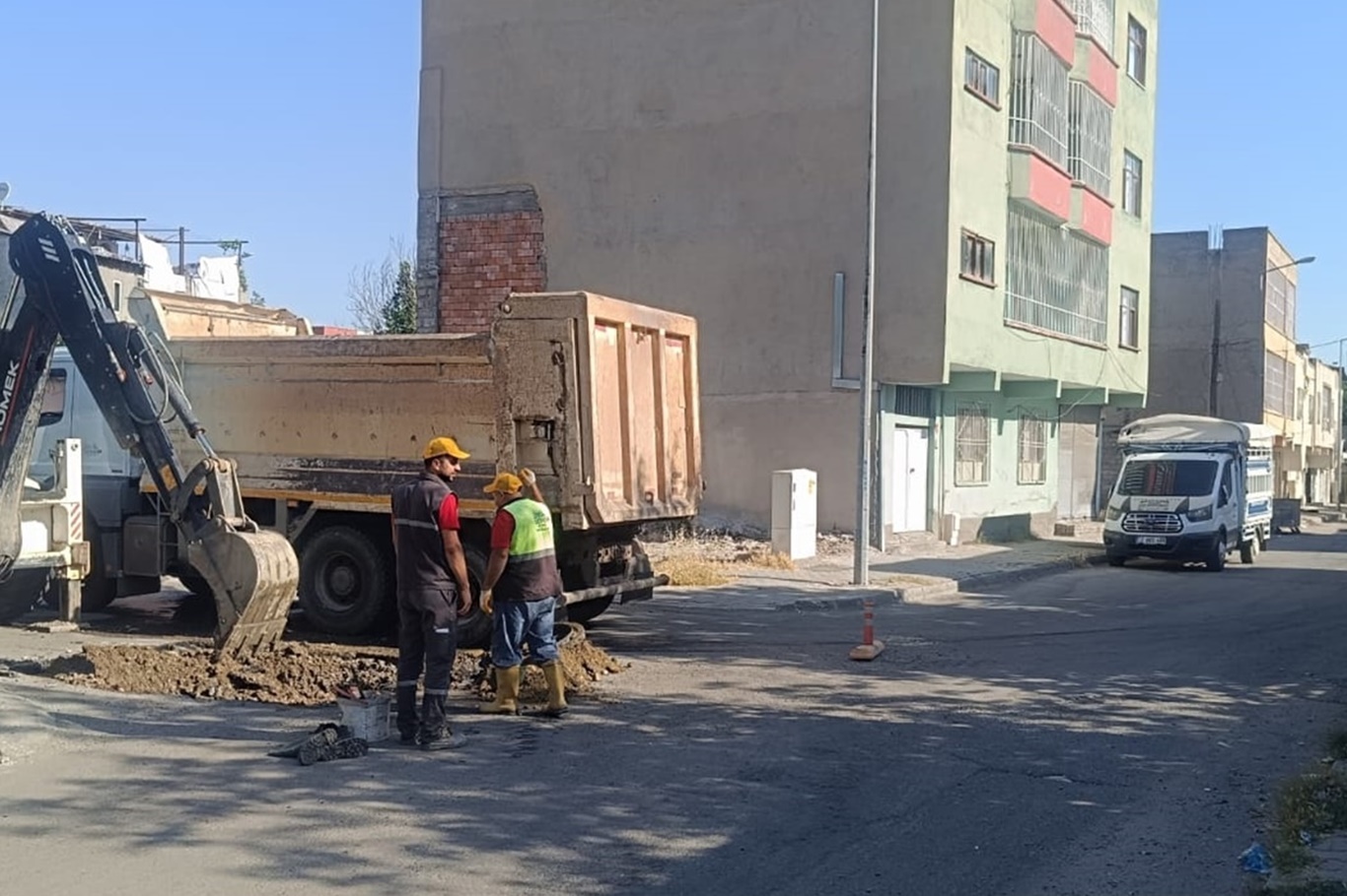 İLKHA'nın haberinin ardından su kaçağı giderildi