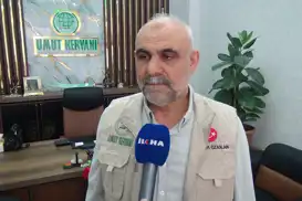 Özaslan: Gazze'de büyük bir soykırım yaşanıyor