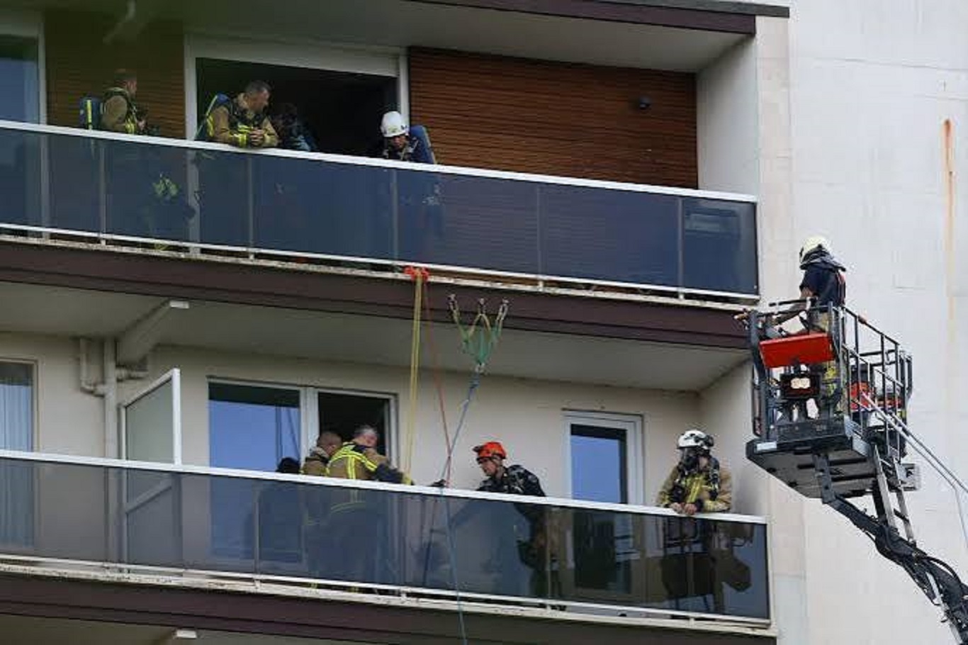 At least six dead in major apartment block fire in Antwerp, Belgium