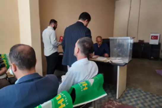 HÜDA PAR Diyadin ve Taşlıçay ilçe başkanları güven tazeledi