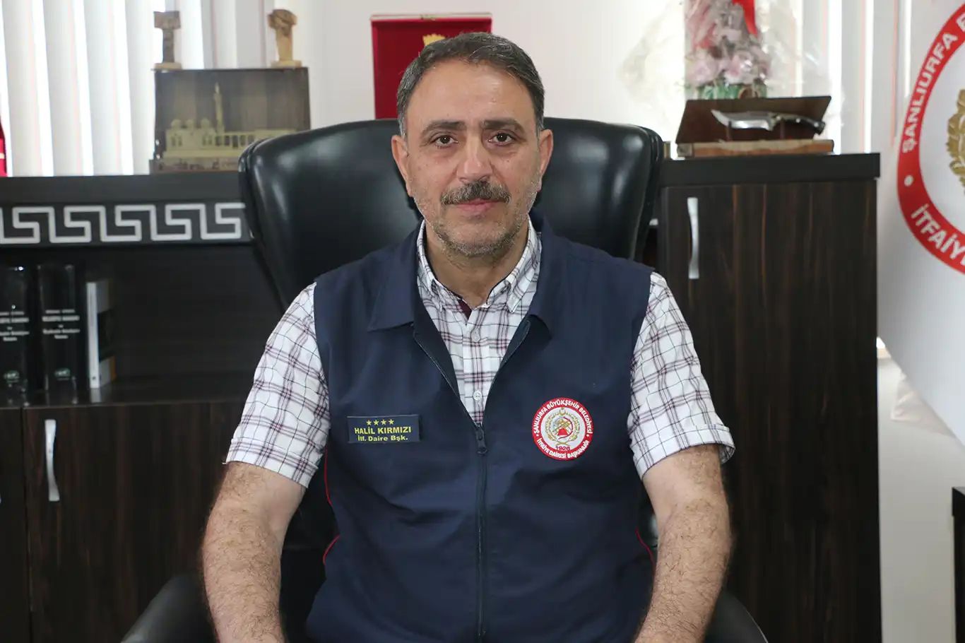 İtfaiye Daire Başkanı Kırmızı: Anız yakmak toprağın geleceğini yok etmektir