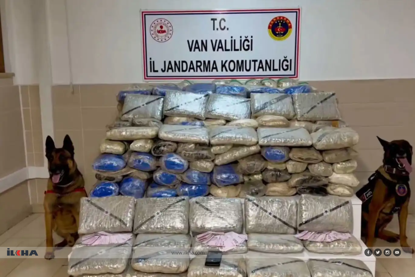 Li Wanê di qamyonetekê de 333 kîlo madeyên hişber hatin dîtin