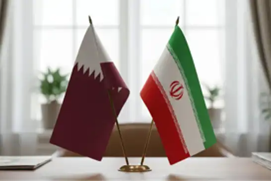 هیئت قطر جهت گفتگو در خصوص حل بحران با آمریکا وارد ایران شد