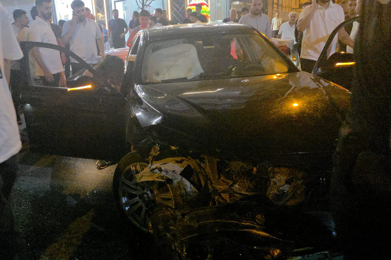 Batman'da iki otomobil çarpıştı: 2 yaralı