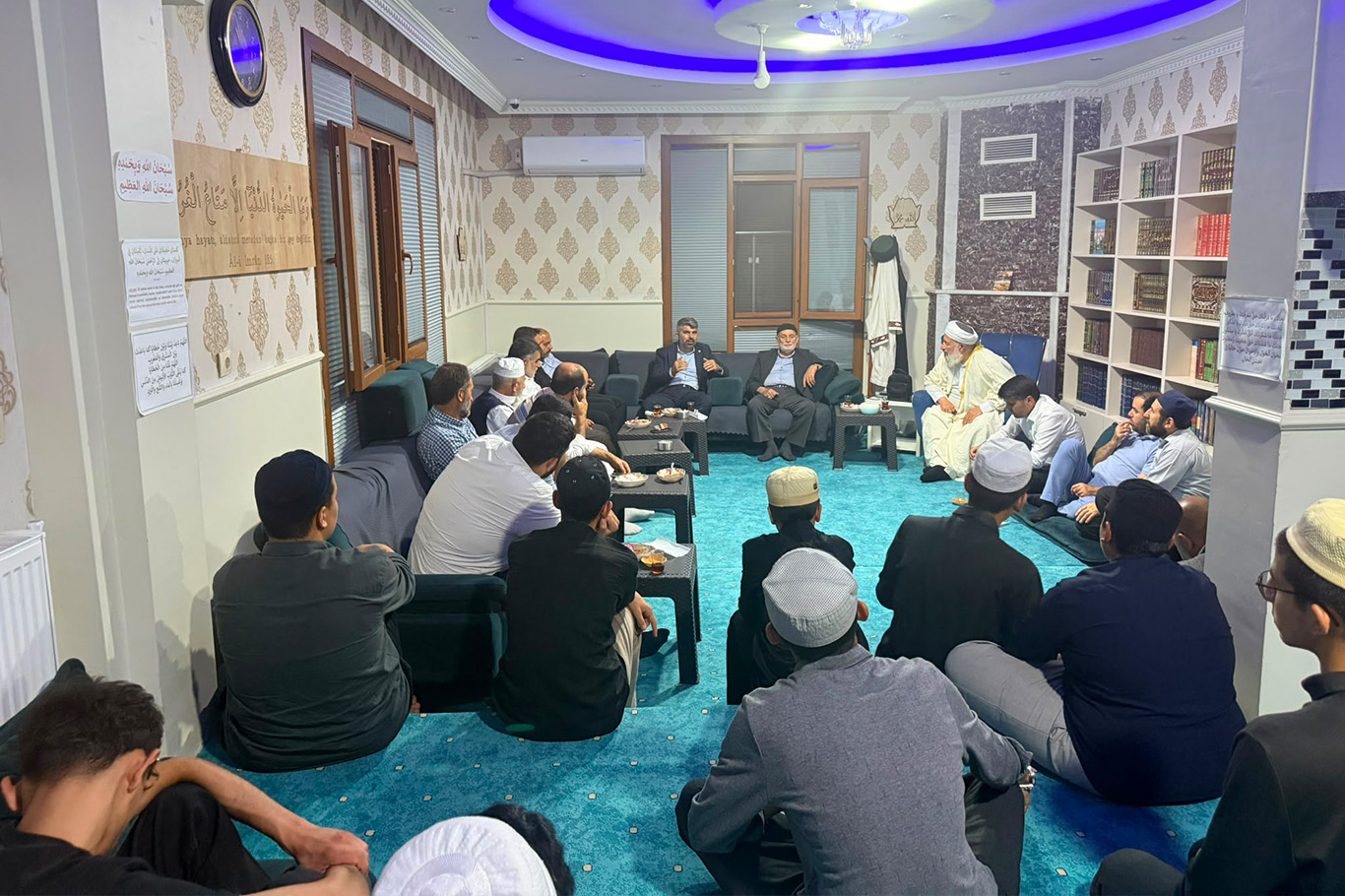HÜDA PAR kanaat önderi M. Beşir Varol'u ziyaret etti