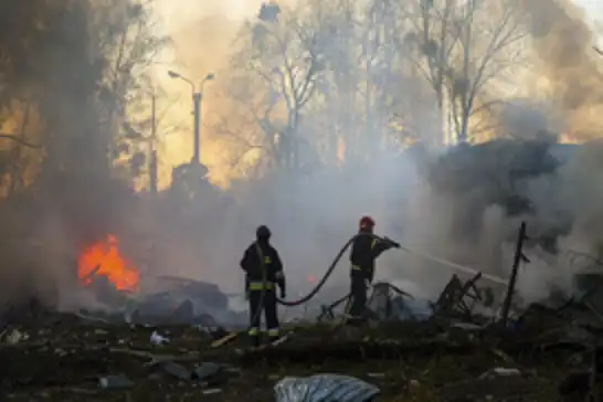 Russian attacks kill at least 10, injure 80 across Ukraine