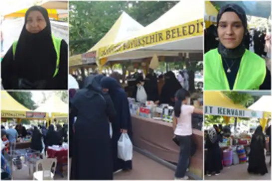 Kermeste gönüllü olarak çalışan kadınlar: Amacımız hiçbir maddi karşılık beklemeden Allah'ın rızasını kazanmak