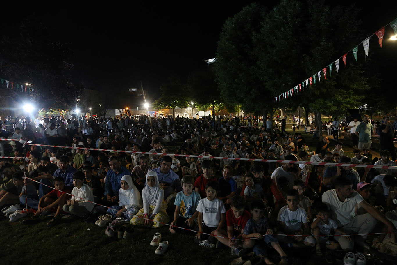 Davet ve Gençlik Hareketi'nin park etkinliğinde çocuklar ve aileler bir araya geldi 