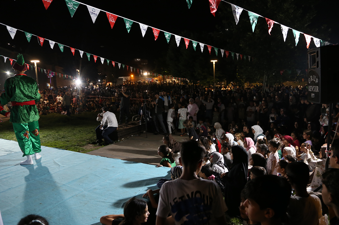 Davet ve Gençlik Hareketi'nin park etkinliğinde çocuklar ve aileler bir araya geldi 