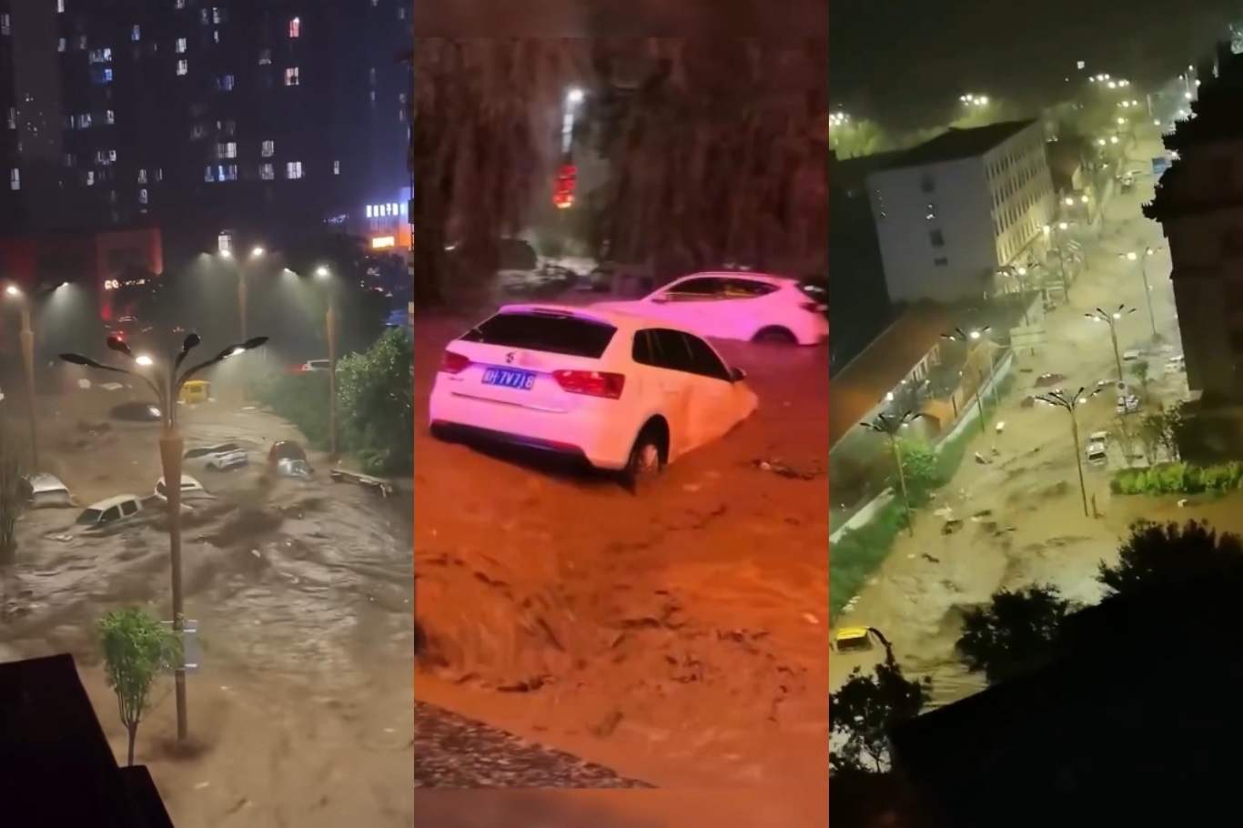 Floods strand thousands in northern China after torrential rains