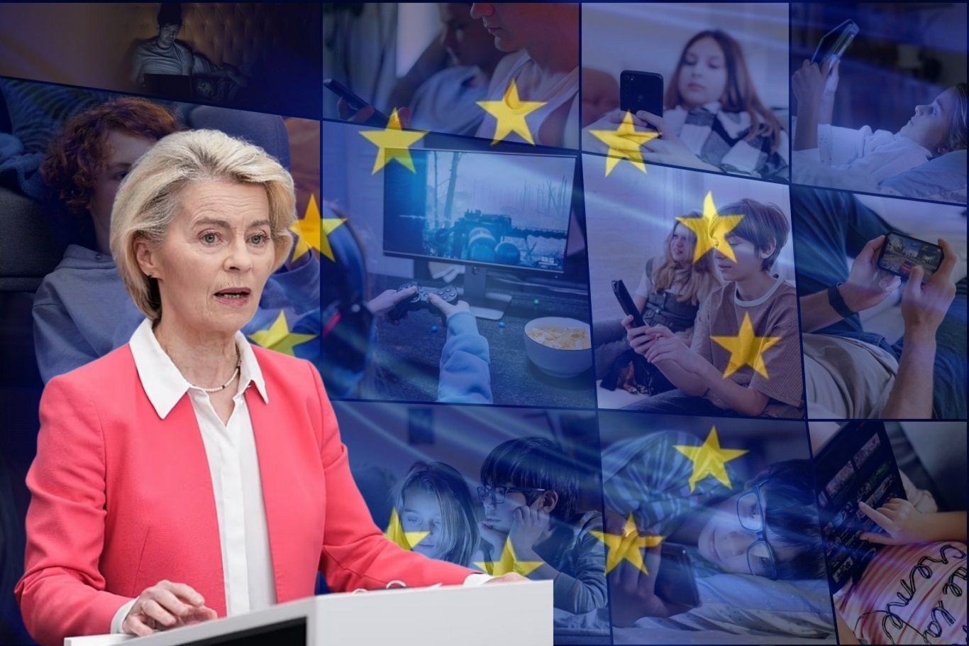 EU plans new restrictions on children's social media access, von der Leyen says
