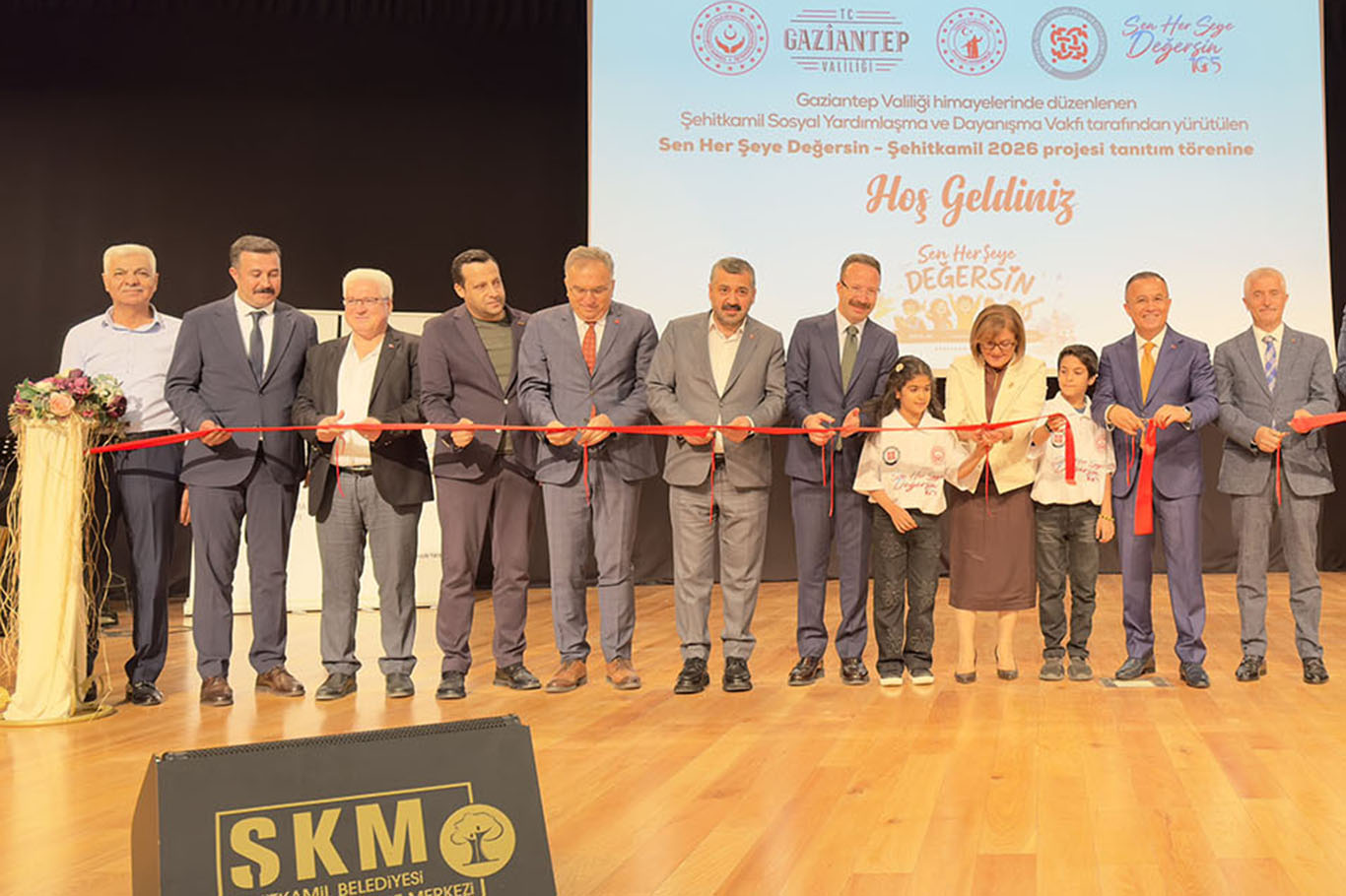 Gaziantep'te "Sen Her Şeye Değersin" projesi tanıtıldı