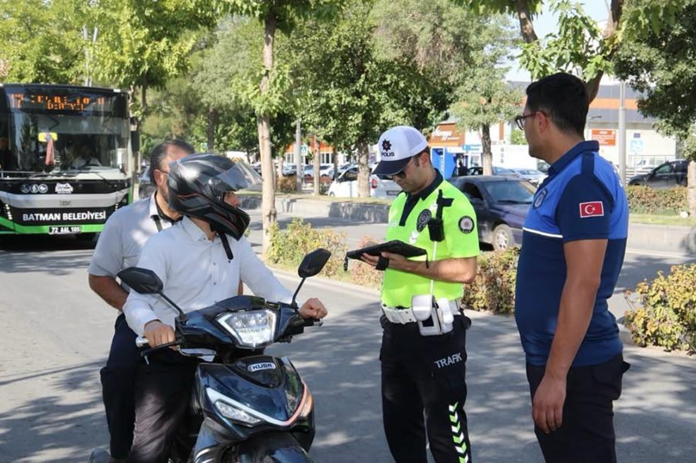 Batman'da 6 ayda 33 bin 521 motosiklet denetlendi