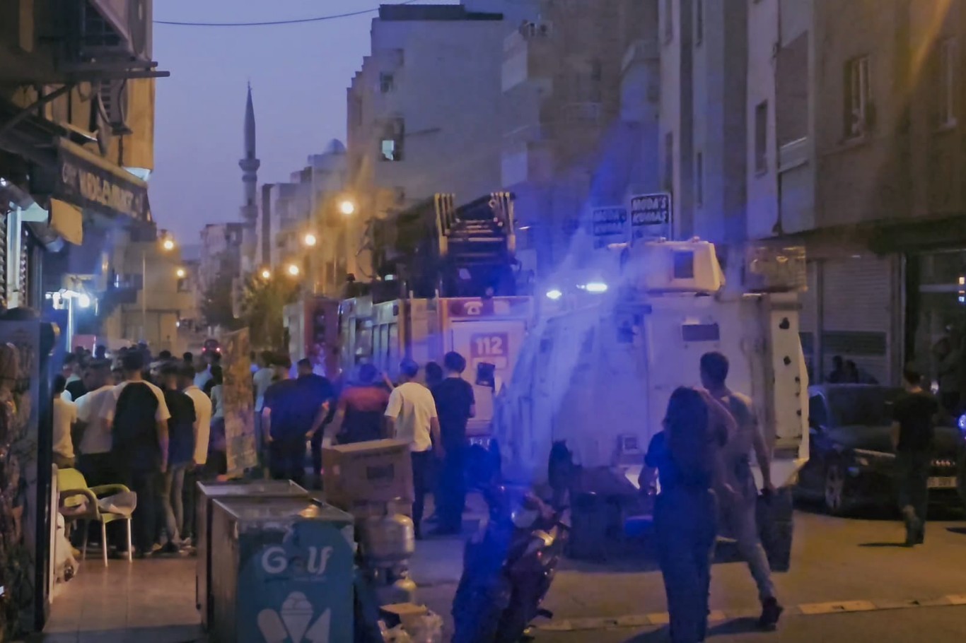لە مێردین بتڵێکی گاز تەقیەوە: ٢ بریندار