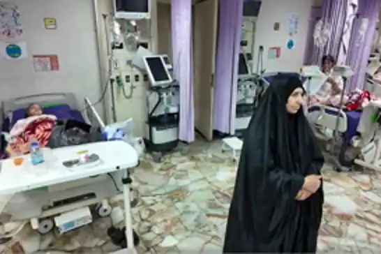 ABD'nin İran'da çevresini bombaladığı hastane tahliye edildi