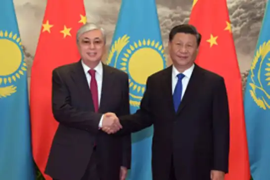 Xi Jinping ve Tokayev bir araya geldi