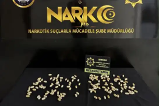 Şırnak'ta midelerinde uyuşturucu kapsülleri bulunan 2 kişi tutuklandı