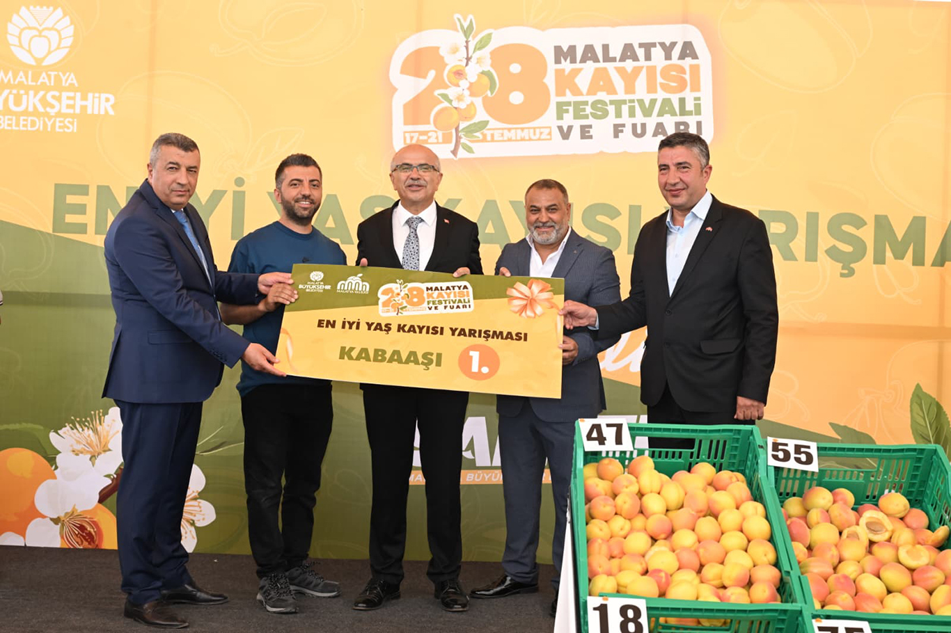 Malatya'da "En İyi Kayısı" yarışması düzenlendi