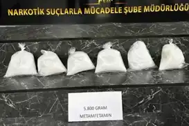Şırnak'ta tırda 5 kilo 800 gram metamfetamin ele geçirildi