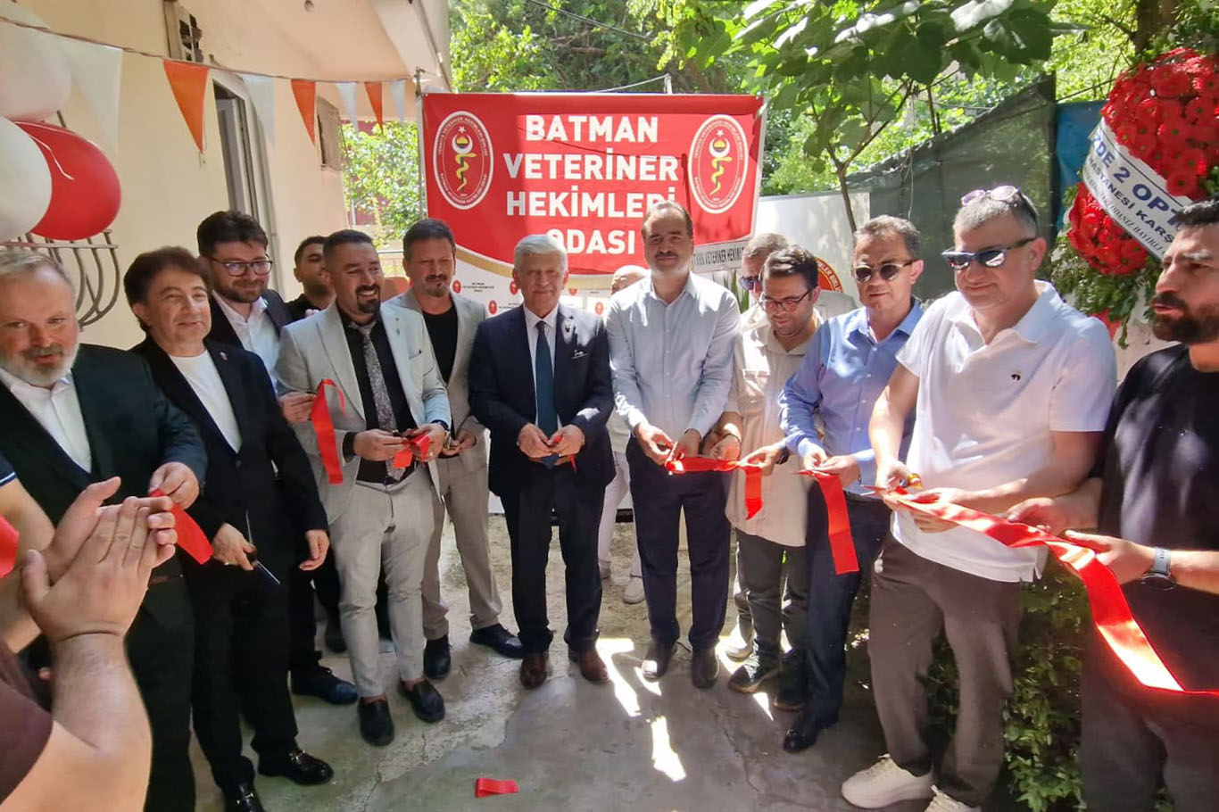 Batman Veteriner Hekimleri Odası'nın hizmet binası açıldı
