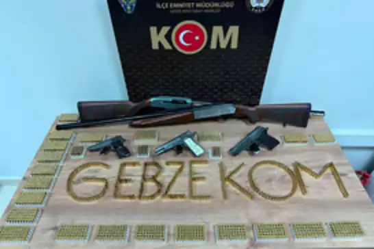 Kocaeli'de silah kaçakçılığı operasyonu: Bir gözaltı