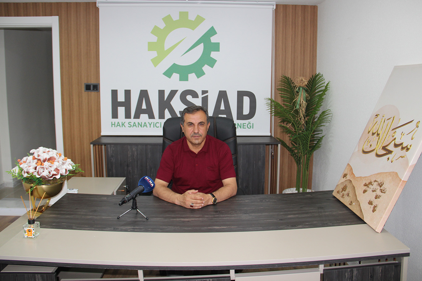 HAKSİAD Batman Şube Başkanı Çetiz: Gazze'nin yeniden inşası için infak edelim