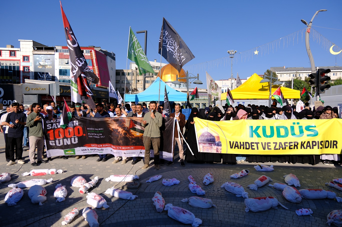 HÜDA PAR Gazze basın açıklaması