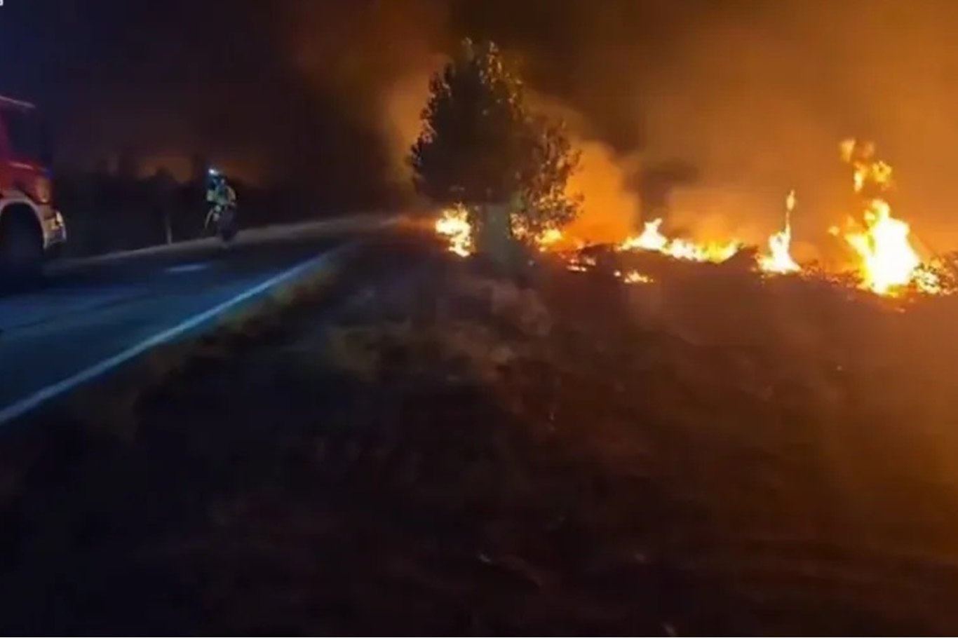 Wildfire forces evacuations on France's Mediterranean coast as Europe faces extreme heat