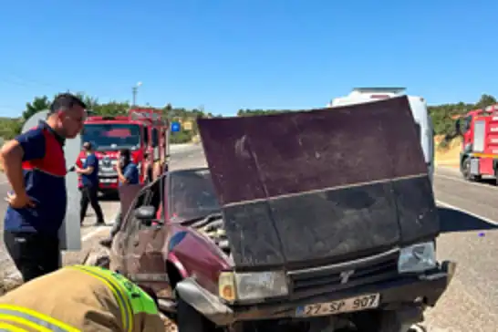 Adıyaman'da trafik kazası: 3 yaralı