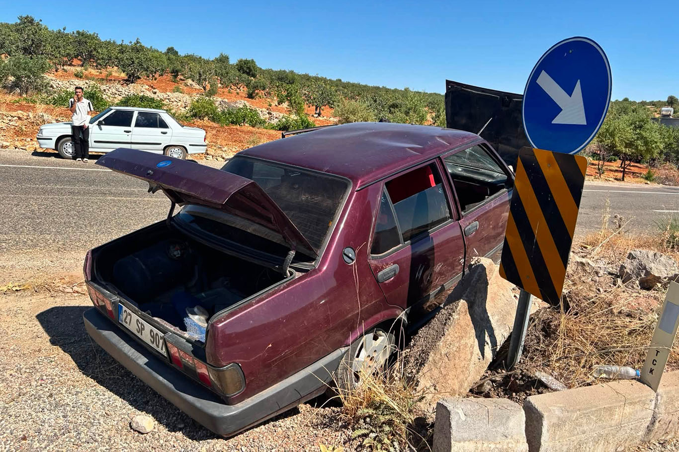 Adıyaman'da trafik kazası: 3 yaralı