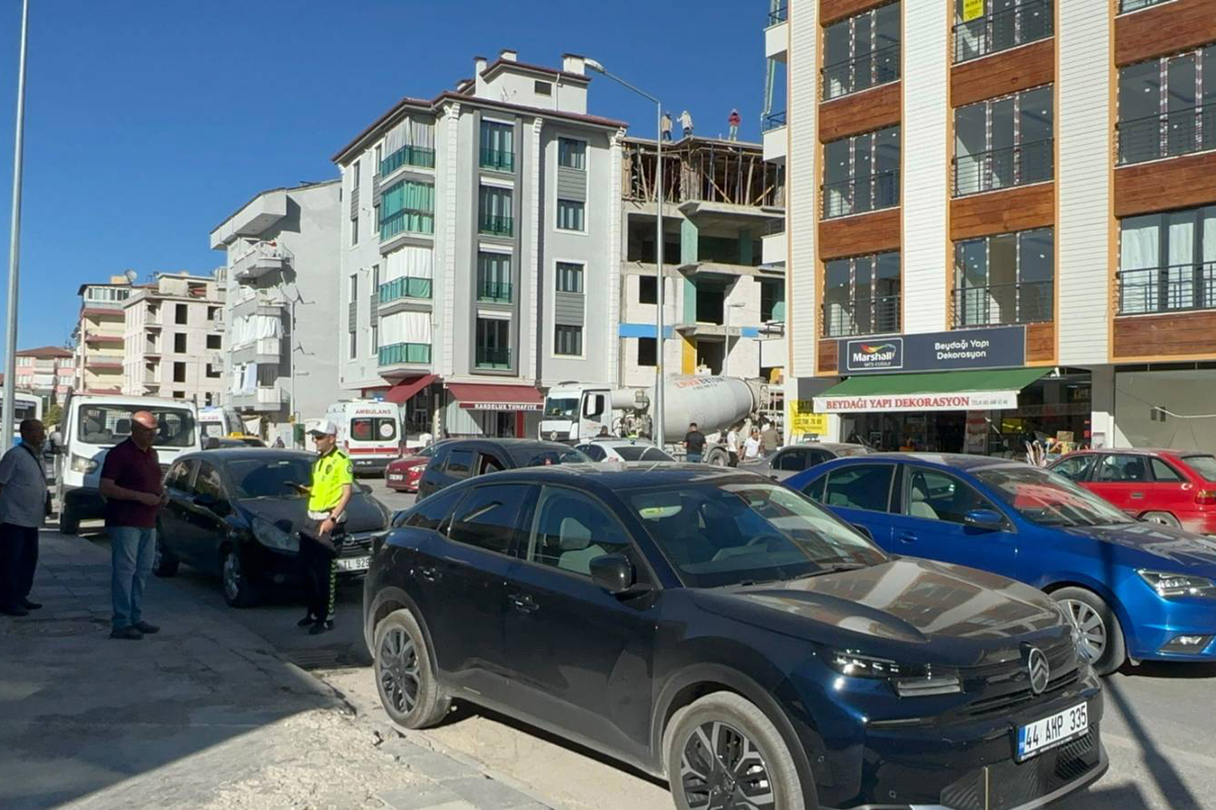 Malatya'da zincirleme kaza: 7 yaralı