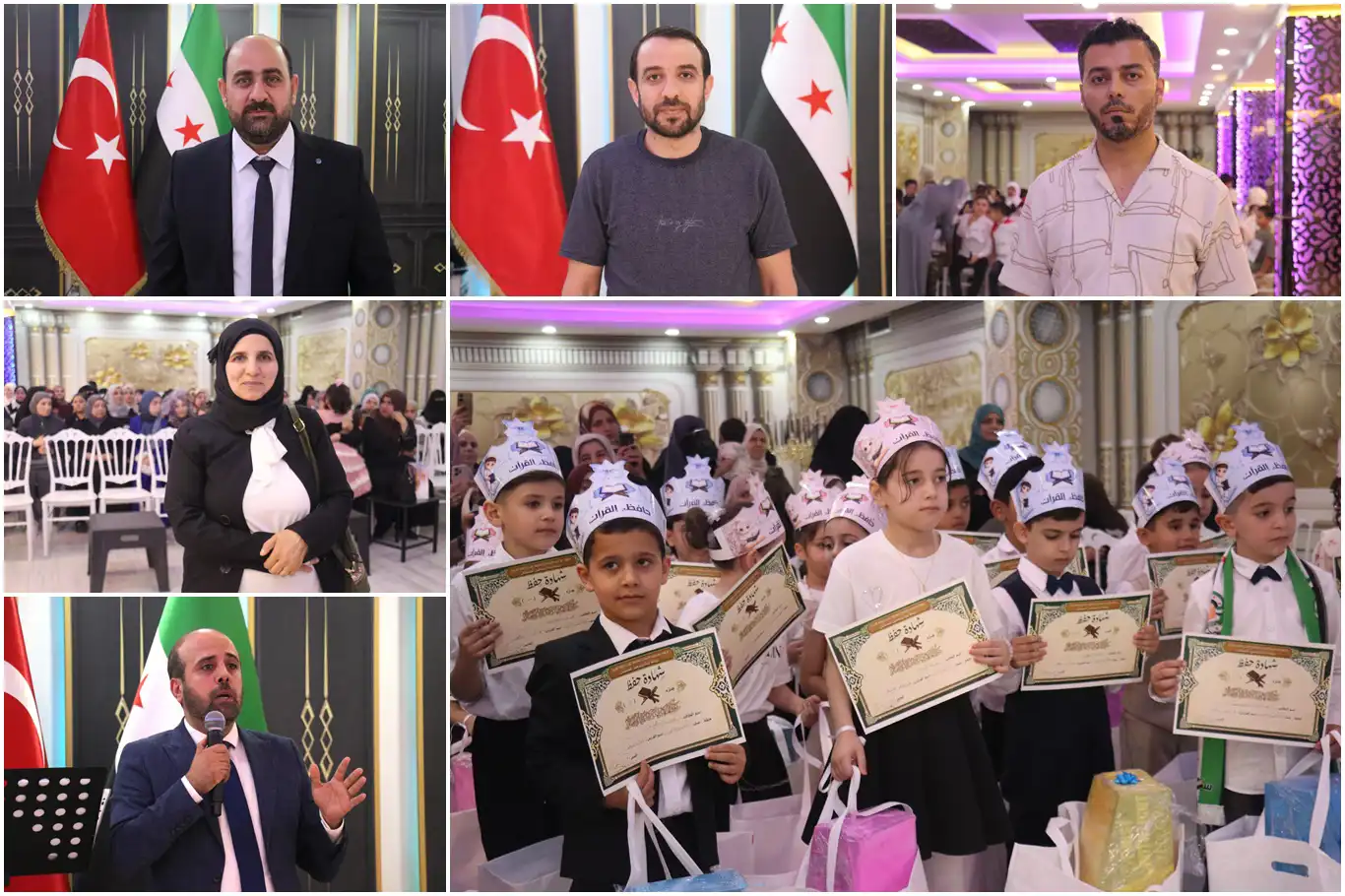 Muhacir çocuklar gurbette de Kur'an öğrenmekten geri durmuyor