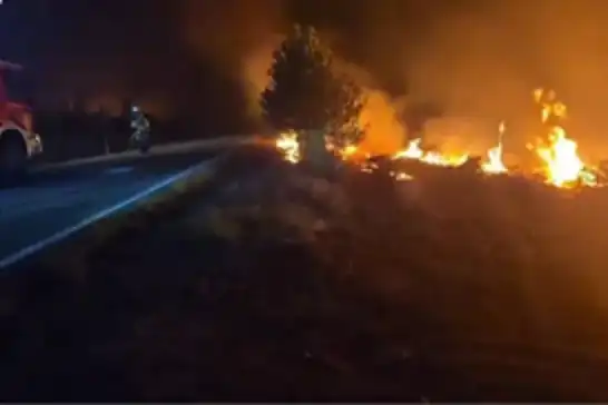 آتش‌سوزی جنگل در مرکز اسپانیا