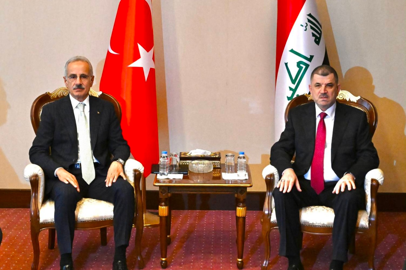وەزیری گواستنەوەی تورکیا هاوتا عێراقییەکەی کۆبووەوە