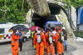 12 killed, 13 missing after blast at hydropower tunnel in India
