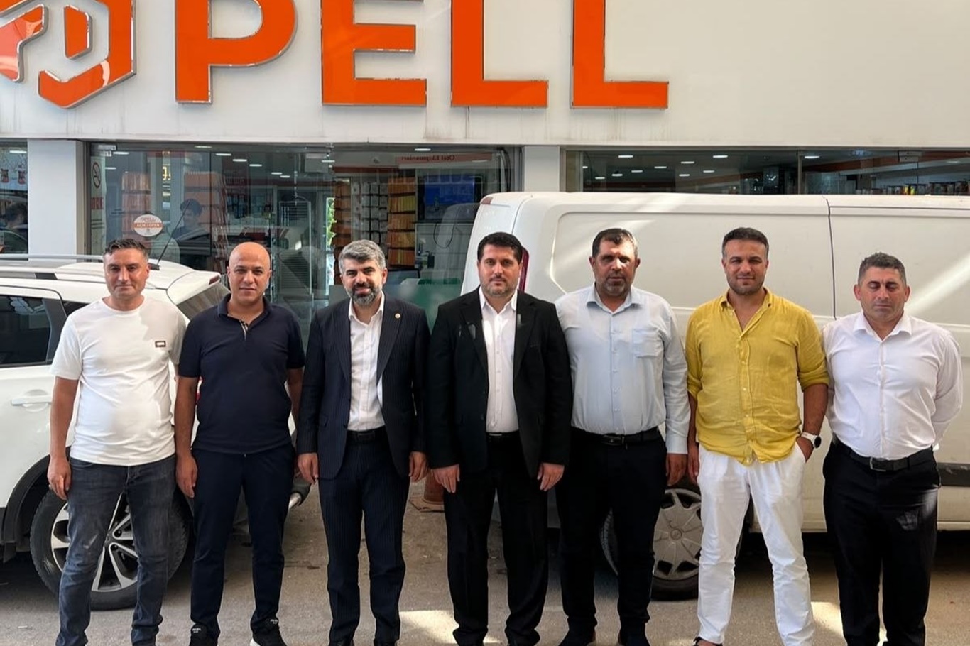 HÜDA PAR Milletvekili Faruk Dinç Antalya'da çeşitli temaslarda bulundu