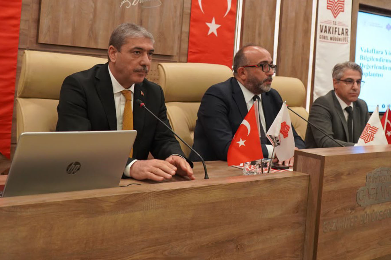 Gaziantep'te  vakıfların kurumsal kapasitelerini güçlendirmek amacıyla eğitim semineri düzenlendi