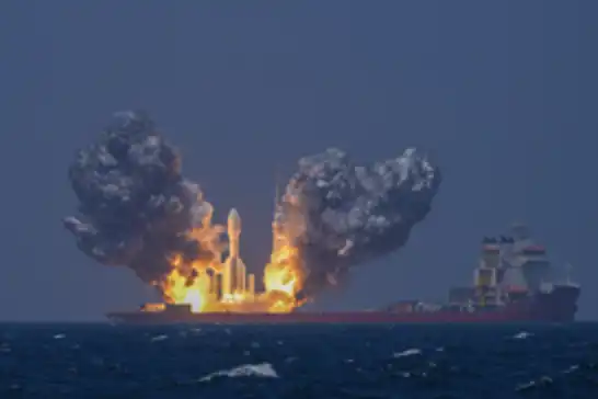 China's Gravity-1 rocket launches nine satellites into orbit