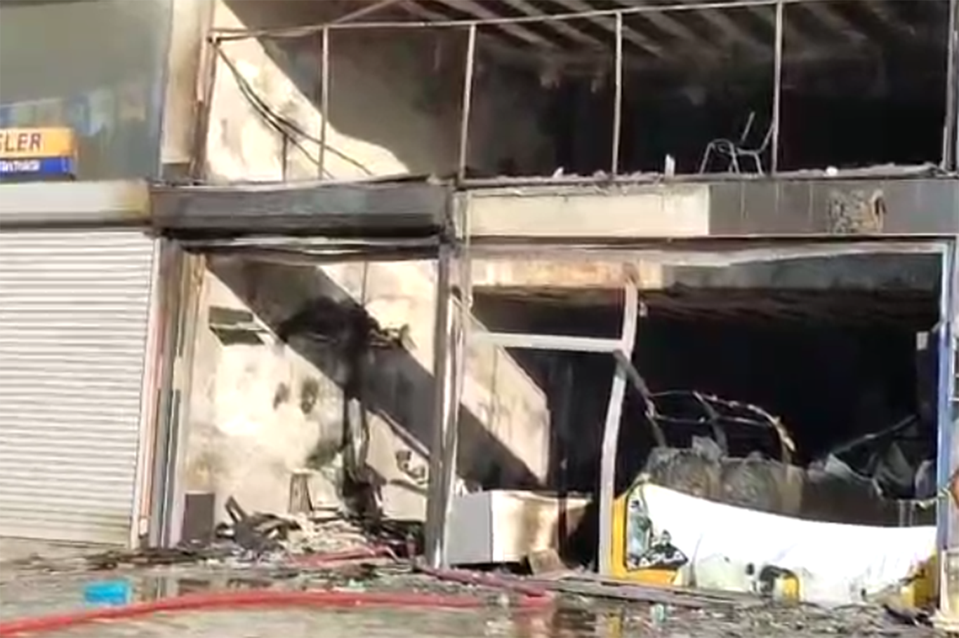 Kovancılar’da korkutan yangın: 5 katlı bina tahliye edildi