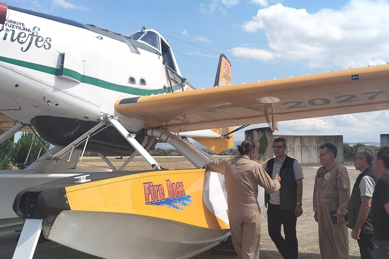 "Air Tractor" tipi yangın söndürme uçakları Bursa’da konuşlandırıldı