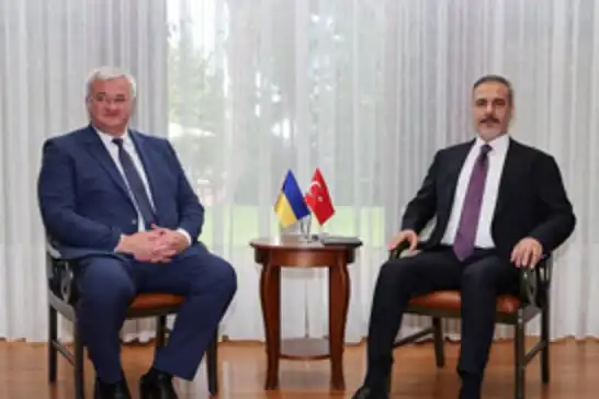 Dışişleri Bakanı Fidan Ukraynalı mevkidaşı Sibiha ile görüştü