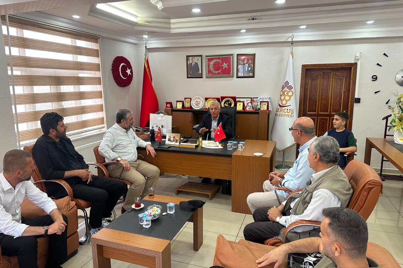 Basın Bayramı'nda gazeteciler Gercüş'te buluştu
