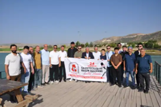 Basın Bayramı'nda gazeteciler Gercüş'te buluştu