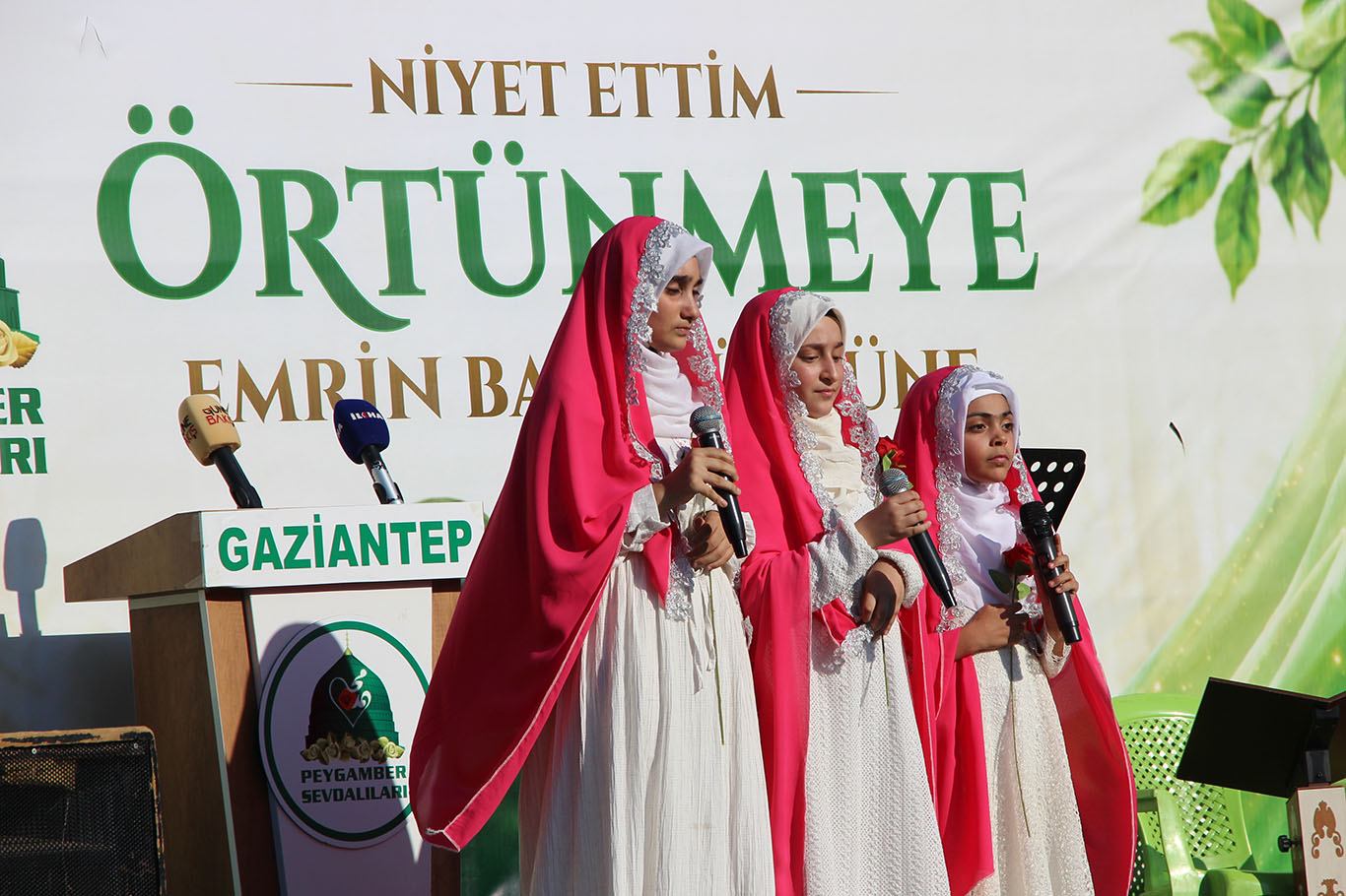 Gaziantep'te "Niyet Ettim Örtünmeye, Emrin Başım Üstüne" etkinliği düzenlendi