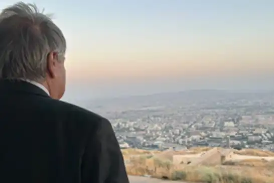 Guterres calls for immediate removal of all sanctions on Syria
