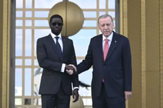 Cumhurbaşkanı Erdoğan, Senegal Cumhurbaşkanı Faye ile görüştü