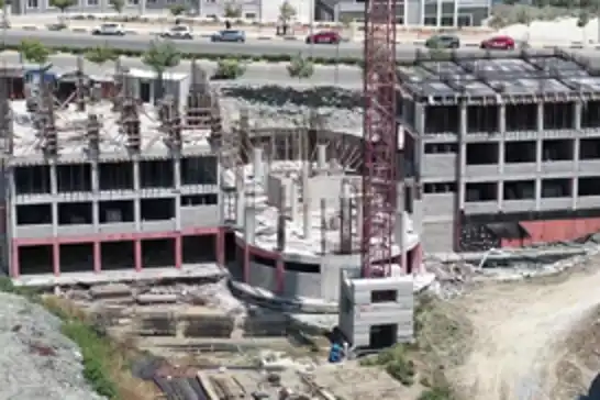 Hatay’da İl Müftülüğü binası ve cami inşaatı sürüyor