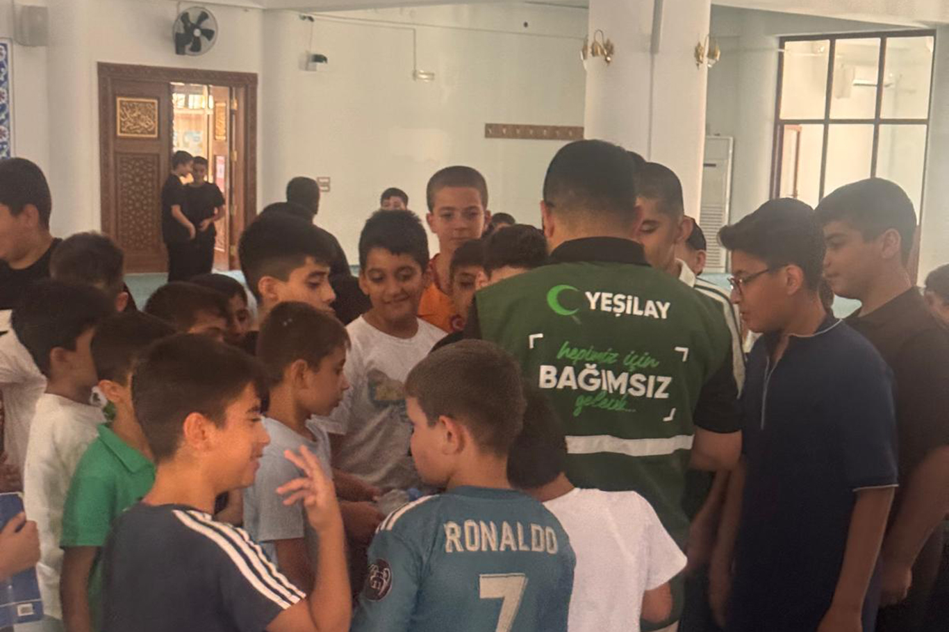 YEŞİLAY ŞIRNAK'TA YAZ KUR'AN KURSU ÖĞRENCİLERİYLE BULUŞTU 